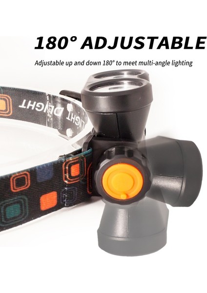 Çift Işık Kaynaklı Far Seyahat Çalışma Lambası USB Şarj (Yurt Dışından) indirimleri