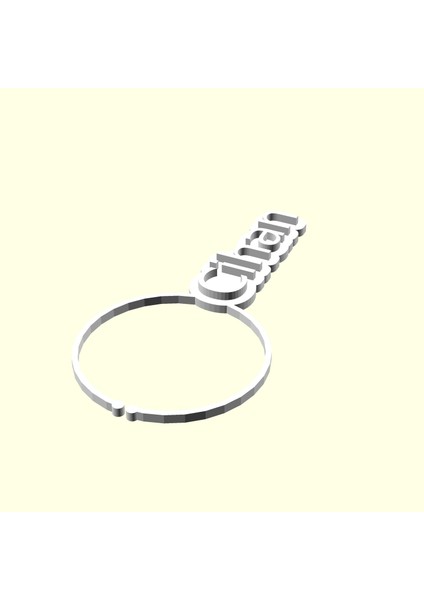 Cihan Kişiye Özel Üretim Bardak Için Isimlik Sevgiliye Eşe Hediyelik Tag Askı Organik Plastikten fiyatları