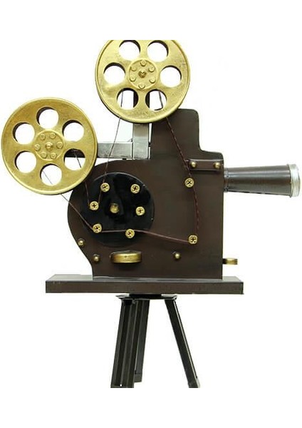 Sinemaskop Kamera Tripodlu Model Vintage Dekoratif Hediyelik fiyatları