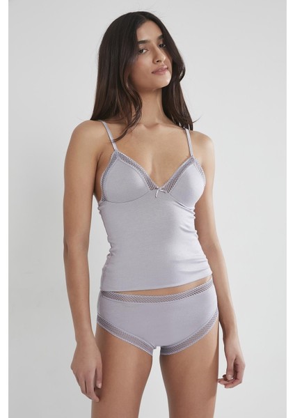 305 Kaşkorse Dantelli Atlet - Külot Takımı