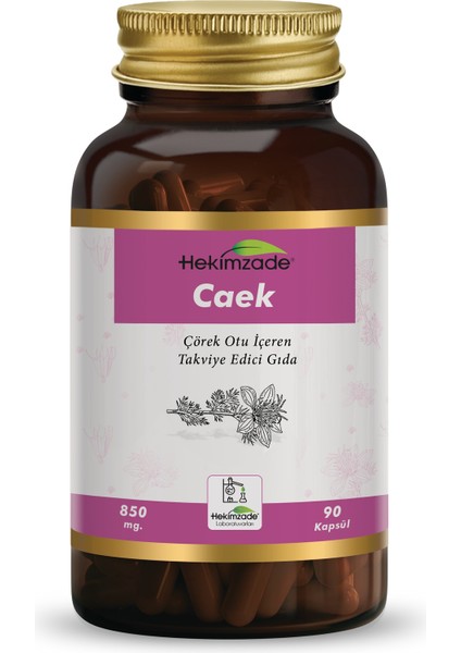 CAEK 90 KAPSÜL 850mg - Çörek Otu İçeren Takviye Edici Gıda