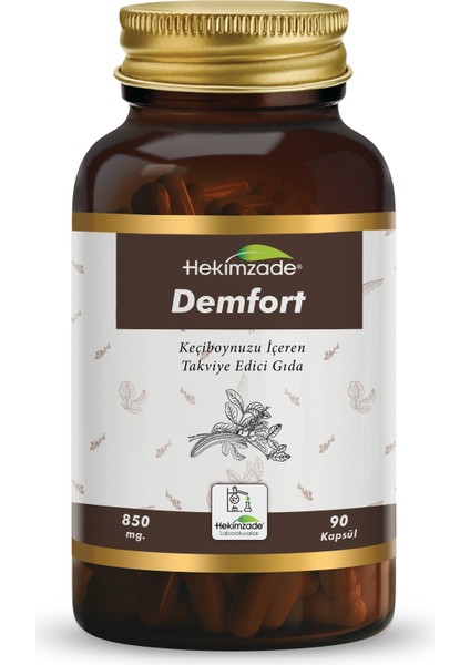 Demfort 90 Kapsül 850MG - Keçi Boynuzu İçeren Takviye Edici Gıda