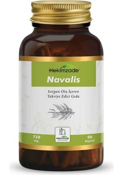 Navalis 90 Kapsül 750MG - Isırgan Otu İçeren Takviye Edici Gıda