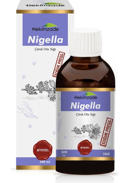 Nigella Oil (Çörek Otu Yağı) 200ML