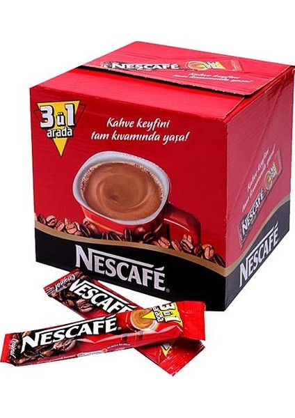 Nescafe 3'ü 1 Arada 18 gr x 48'li fiyatları