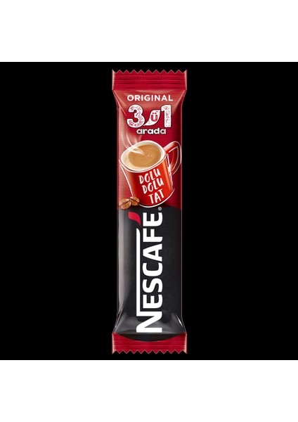 Nescafe 3'ü 1 Arada 18 gr x 48'li modelleri