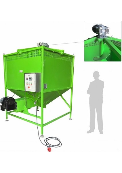 CKM2600E Ayarlı Karşıtırıcılı Ceviz, Fındık ve Badem Kurutma Makinesi ATALAR131