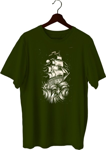 Wave Spor T-Shirt Bisiklet Yaka