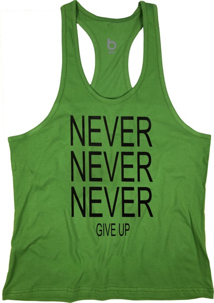 Nevernever2 Fitness Gym Tank Top Sporcu Atleti