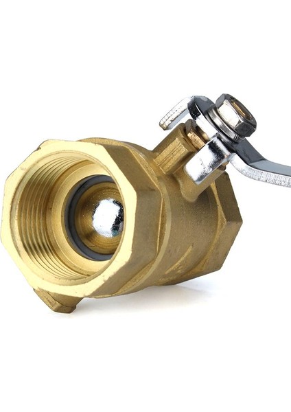 Termometre DN25 Için Tmok Manuel Iç Dişli Pirinç Sıcaklık Ölçer Küresel Vana