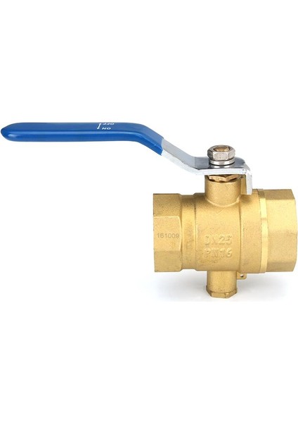 Termometre DN25 Için Tmok Manuel Iç Dişli Pirinç Sıcaklık Ölçer Küresel Vana modelleri