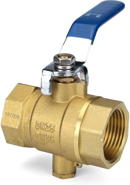 Termometre DN25 Için Tmok Manuel Iç Dişli Pirinç Sıcaklık Ölçer Küresel Vana fırsatları