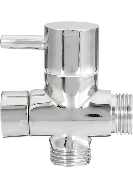 Saptırıcı Banyo Tuvalet Bide Püskürtücü Duş Başlığı Için Pirinç 3 Yollu T-Adaptör Vanası