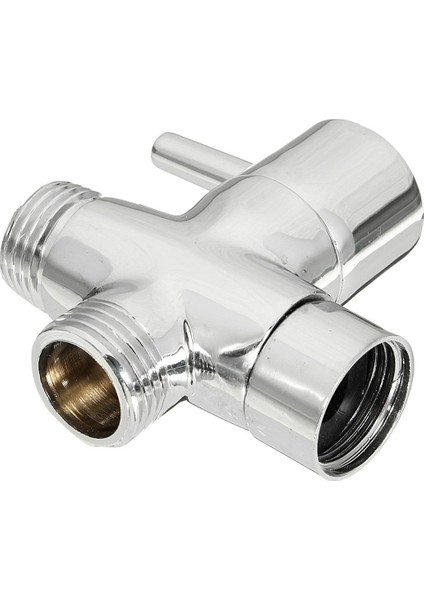 Saptırıcı Banyo Tuvalet Bide Püskürtücü Duş Başlığı Için Pirinç 3 Yollu T-Adaptör Vanası fiyatları