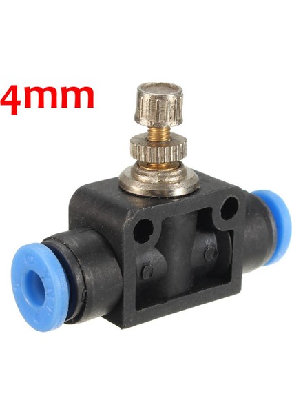 4/6/8mm Hava Akış Hızı Kontrol Vanası Tüp Hortumu Su Pnömatik Push In