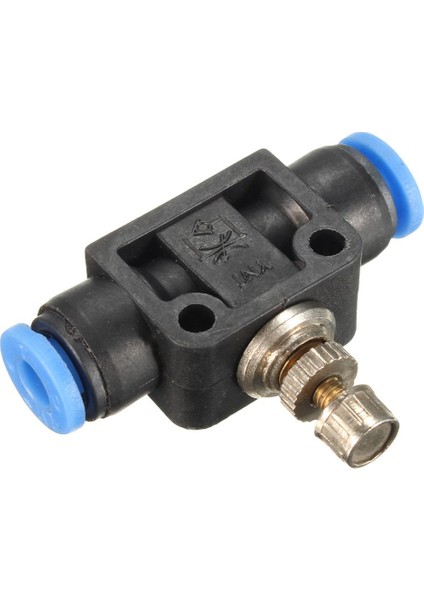 4/6/8mm Hava Akış Hızı Kontrol Vanası Tüp Hortumu Su Pnömatik Push In