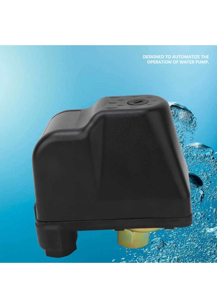 Su Pompası Basınç Kontrol Anahtarı Krs-5 3/8 Npt 380V Trifaze Elektrik Regülatörü 15PSI-80PSI Ayarlanabilir