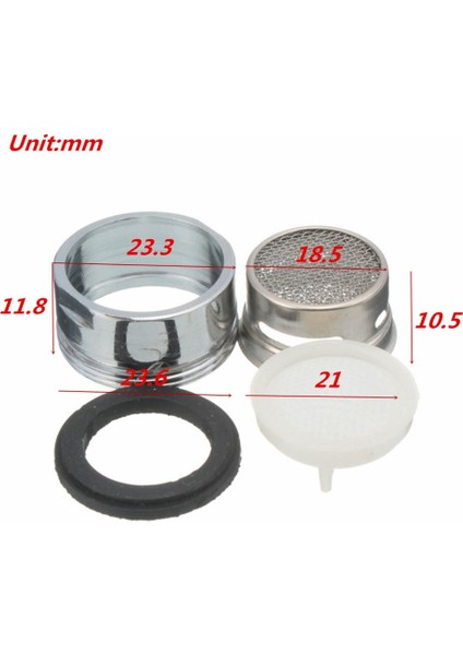 Faydalı Araçlar 24 mm Mutfak Bakır Musluk Havalandırma Nozulu Krom Erkek Bacalı Uç Difüzör modelleri