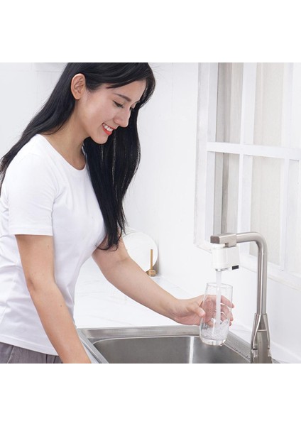 Küresel Versiyon Xiaomi Xiaoda Otomatik Su Tasarrufu Musluk Akıllı Kızılötesi Indüksiyon Su Musluğu Mutfak Banyo Için Anti Taşma Su Tasarrufu Cihazı (Yurt Dışından) fiyatları