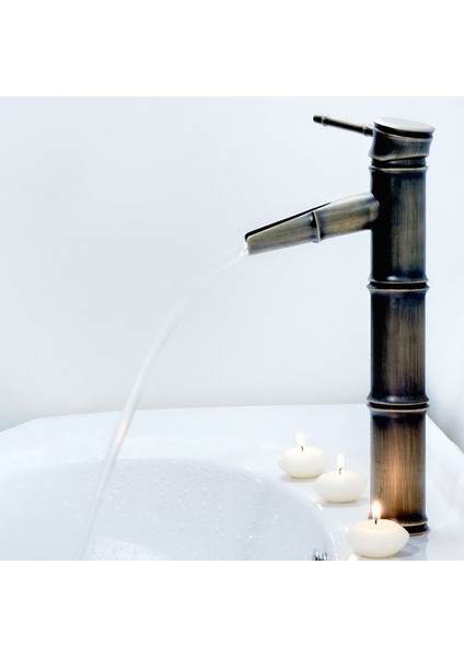 Tek Kolu Banyo Bambu Damar Dolgu Musluğu, Antika Br fiyatları