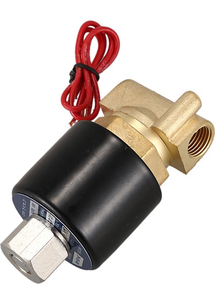 1/4 Inç Dn8 Normalde Açık N/o Pirinç Elektrikli Solenoid Valf 220V Su Yağ Gazı Için Pnömatik Valf, Elektrikli Solenoid Valf fırsatları