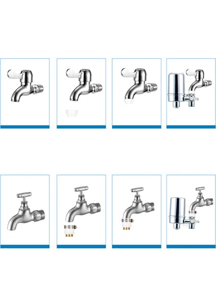Musluk Suyu Filtresi, Ev Mutfağı Için Uzun Ömürlü Musluk Suyu Yükseltici Sistemi, Anahtarlı Musluk Montaj Filtresi - Standart Musluklara Uyar modelleri