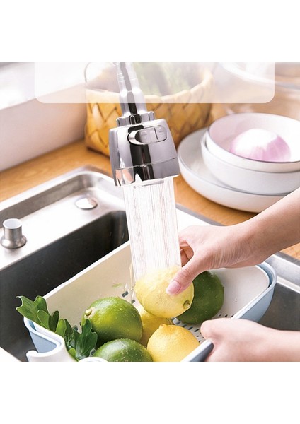 2'li Paket Mutfak Musluğu Su Tasarrufu Musluk Fıskiye Difüzör Musluk Filtresi Duş Başlığı Filtresi Banyo Memesi Konnektörü fırsatları