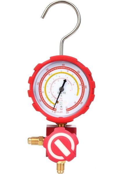 Klima Manifold Göstergesi Yüksek Basınçlı Klima Soğutma Aleti G1/4 -30~800PSI(Yurt Dışından)