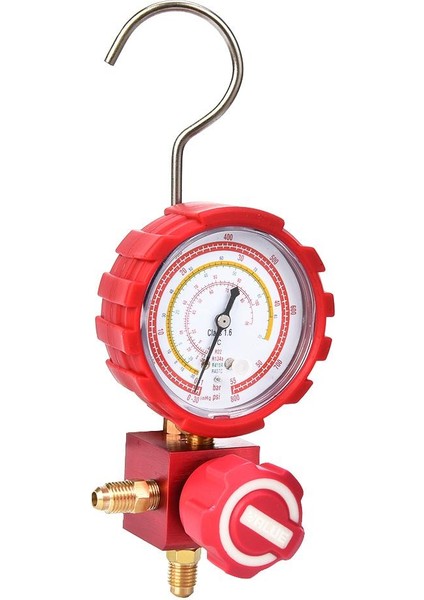 Klima Manifold Göstergesi Yüksek Basınçlı Klima Soğutma Aleti G1/4 -30~800PSI(Yurt Dışından)