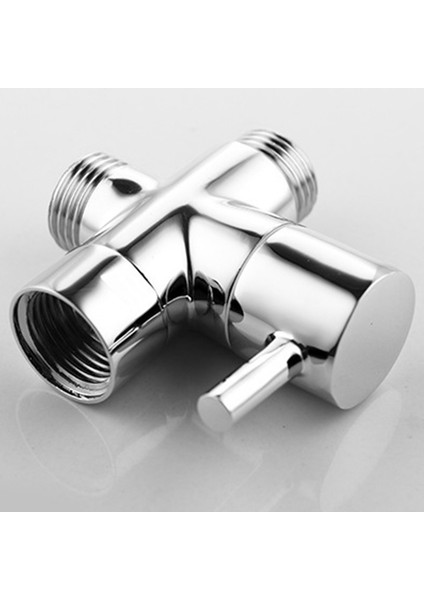 Su Ayırıcı Duş Tee Adaptörü Ayarlanabilir Duş Başlığı Yön Vanası 3 Yollu Yön Vanası Banyo Aksesuarları modelleri