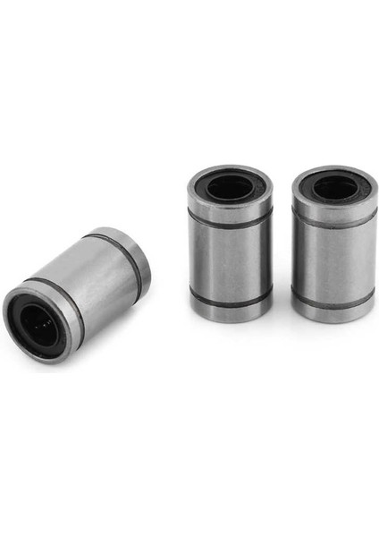Çubuk Cnc Parçaları Için Rulman 10PCS LM8UU 8mm Lineer Hareket Burcu