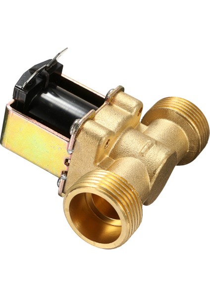 Hava Su Vanası Için 220V 2 Yollu Normalde Kapalı Pirinç Elektrikli Solenoid Valf fırsatları
