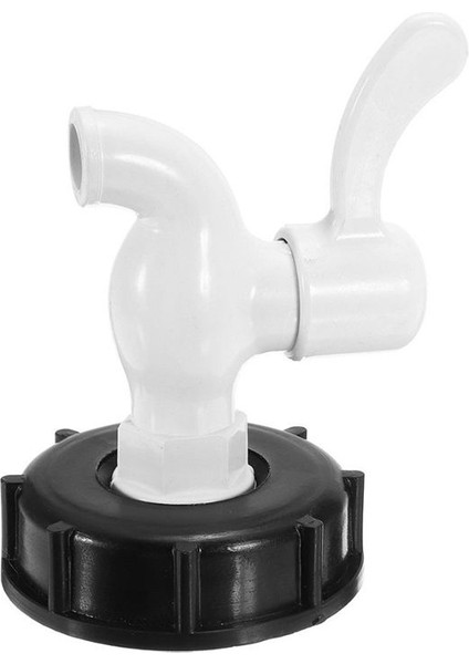 Iplik Ibc Tank Adaptörü Musluk Konnektörü Değiştirme Vana Bağlantı Parçaları, 2 Inç Kalın Dişli Musluk Küçük Su Memesi(Yurt Dışından)