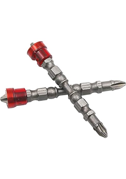 10 Adet 65MM Manyetik Somun Sürücü Seti 1/4 Inç Altıgen Şaft Ph2 Yıldız Tornavida Uçları Seti Sürücü Bit Seti modelleri