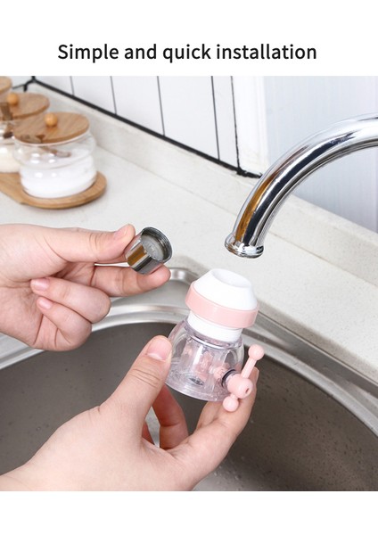 Evrensel Musluk Anti-Sıçrama Kafası Mutfak Musluk Suyu Genişletici Uzatma Su Tasarrufu Cihazı Yüksek Kalite fırsatları