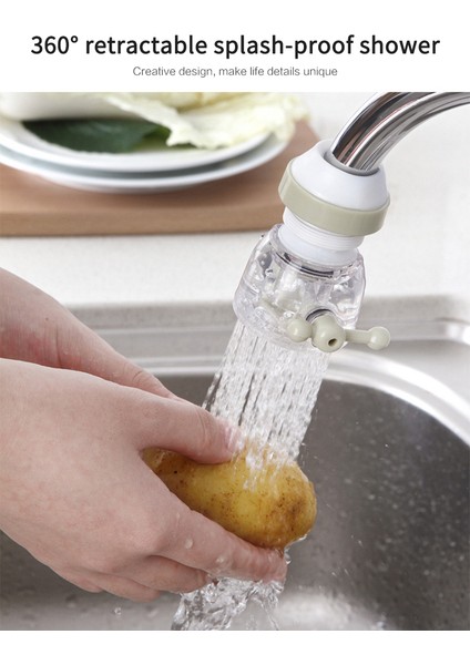 Evrensel Musluk Anti-Sıçrama Kafası Mutfak Musluk Suyu Genişletici Uzatma Su Tasarrufu Cihazı Yüksek Kalite indirimleri