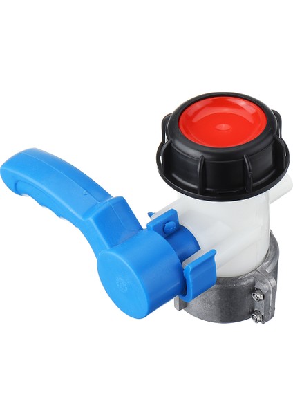 DN40/50 Ibc Evrensel Hortum Bağlantısı Musluk Kapatma Bahçe Aksesuarları Kaba Dişli Tote Tank Adaptörü Alüminyum Alaşımlı Kelebek Vana - 62MM fırsatları