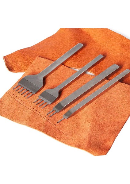 Adet 1/2/4/6 Prong Dıy Elmas Lng Dikiş Keski Seti Deri Kenar Skiving Dıy Craft Aracı, Endüstriyel Sınıf Biz Çelikler Deri El Sanatları Kitleri - Sağlam Dayanıklı (4mm) modelleri