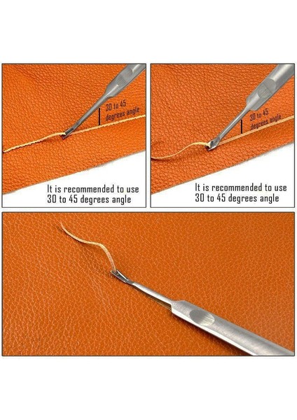Adet 1/2/4/6 Prong Dıy Elmas Lng Dikiş Keski Seti Deri Kenar Skiving Dıy Craft Aracı, Endüstriyel Sınıf Biz Çelikler Deri El Sanatları Kitleri - Sağlam Dayanıklı (4mm) indirimleri