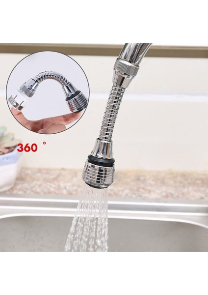 Yaratıcı Ev Metal Musluk Filtresi Sıçrama Sıçrama Duş Musluk Su Filtresi Gümüş(Yurt Dışından) fırsatları