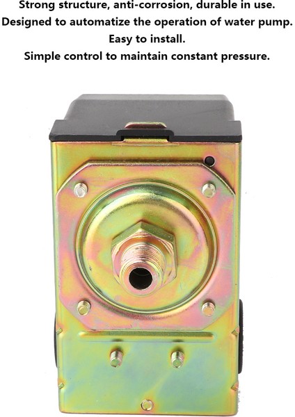 Otomatik Basınç Kontrol Cihazı Krs-1 1/4 Npt Erkek Dişli Kontrol Anahtarı Su Pompası indirimleri