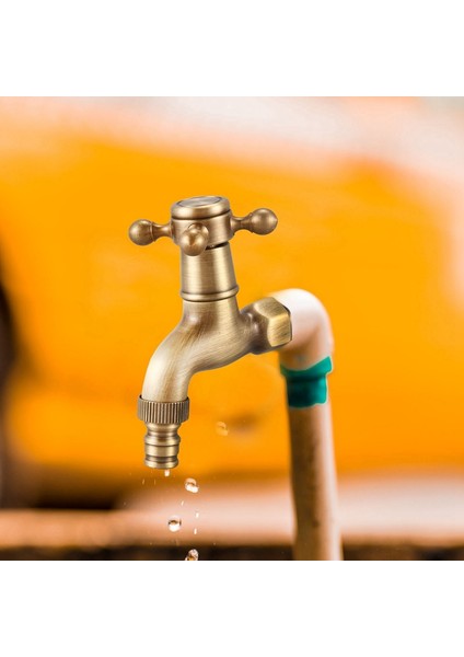 Banyo Musluğu Ury Antika Br Su Musluğu Dekoratif Dış Mekan Musluğu Bahçe Önlüğü Dokunun Banyo Çamaşır Makinesi fiyatları