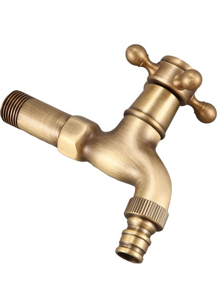 Banyo Musluğu Ury Antika Br Su Musluğu Dekoratif Dış Mekan Musluğu Bahçe Önlüğü Dokunun Banyo Çamaşır Makinesi indirimleri