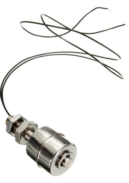 Dayanıklı 304 Paslanmaz Çelik Sıvı Su Seviye Sensörü Yatay Şamandıralı Anahtar 220V 50W 1.5A 45MM
