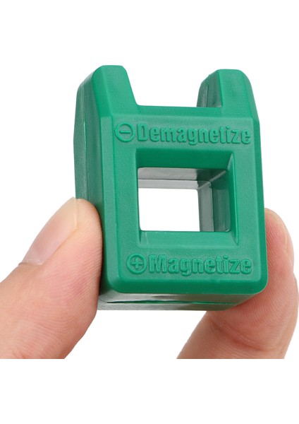 Taşınabilir Mini Tornavida Uçları Özel Hızlı Demagnetizer Mıknatıslayıcı Aracı
