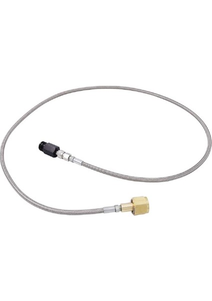 60 Inç Yüksek Basınç Hortumlu Co2 Silindir Dolum Adaptörü, Co2 Tankı Soda Maker Aksesuarları CGA320 - Gümüş modelleri