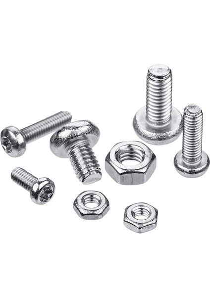 Kullanışlı Araçlar Suleve Mxst2 480 Adet M2.5 / M3 / M4 Torx Vida Makinesi 304 Paslanmaz Çelik Başlı Cıvata-Somun Çeşitleri Için Ahşap Dıy(Yurt Dışından)