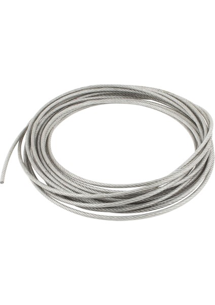 10 Adet Erkek Dişli 5mm Tel Halat Klipsi Kablo Kelepçesi Bağlantı Elemanı & 1x 5mm Çaplı Çelik Pvc Kaplı, Esnek Tel Halat Kablo 10 Metre Şeffaf + Galaktik(Yurt Dışından) modelleri
