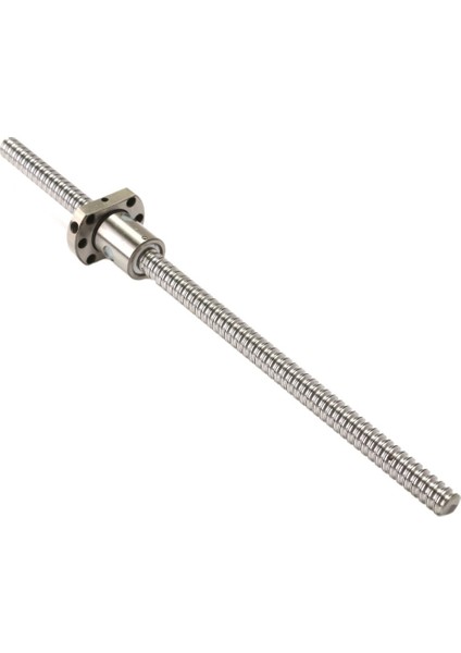 Tersine Çevrilebilirçelik SFU1204 L300MM Vidalı Mil + Cnc Için Tek Bilyalı Uç