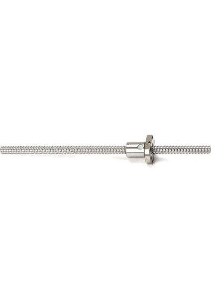 Tersine Çevrilebilirçelik SFU1204 L300MM Vidalı Mil + Cnc Için Tek Bilyalı Uç